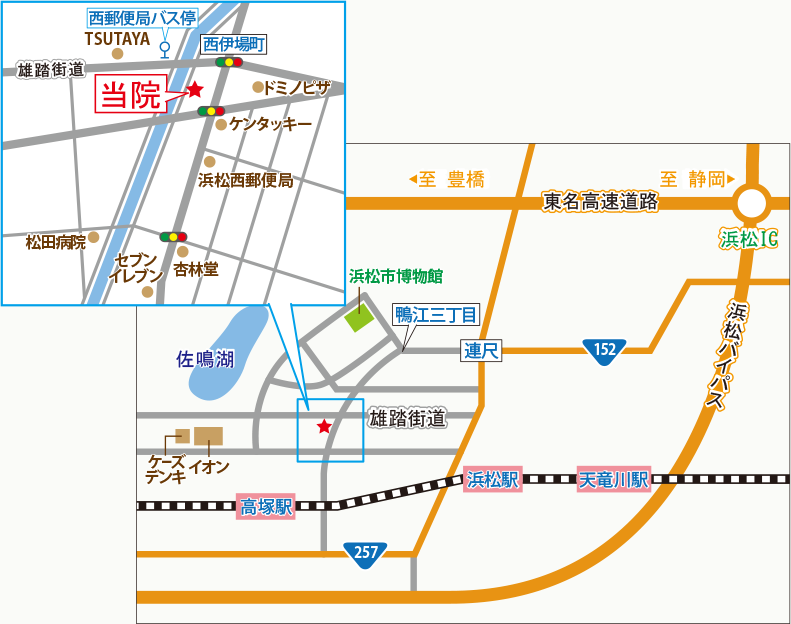 当院までのアクセス